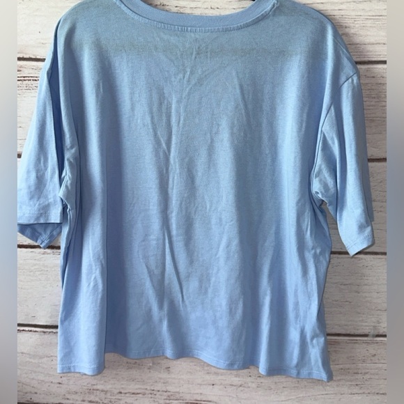 Disney “Just Keep Dreaming” Mickey Mouse Crochet Patch Tee – XXL Vacation Summer - Picture 3 of 6